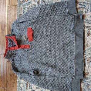 Patagonia quilted snap t pullover